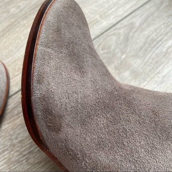 Cole Haan Minna Suede Leather Ankle Bootie - Picture 9 of 16